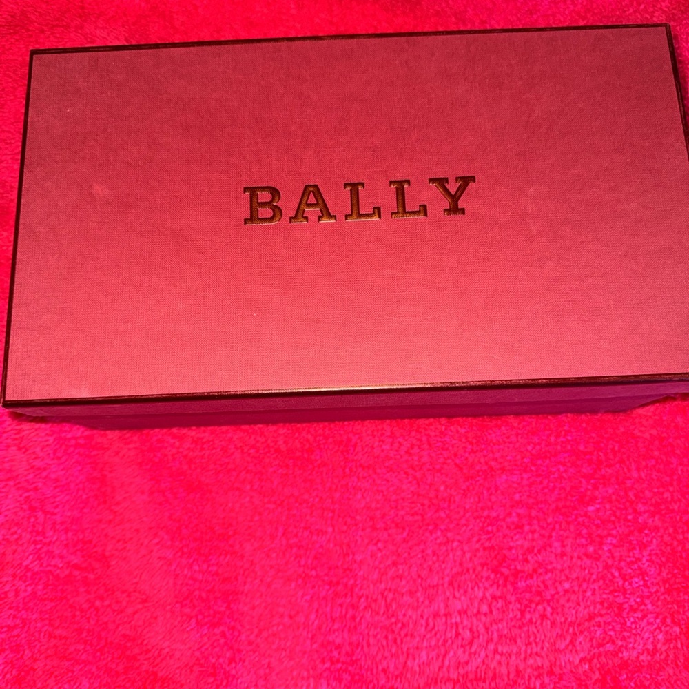 Bally Burgundy Leather Sneakers - Picture 16 of 16